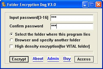 Folder Encryption Dog icon